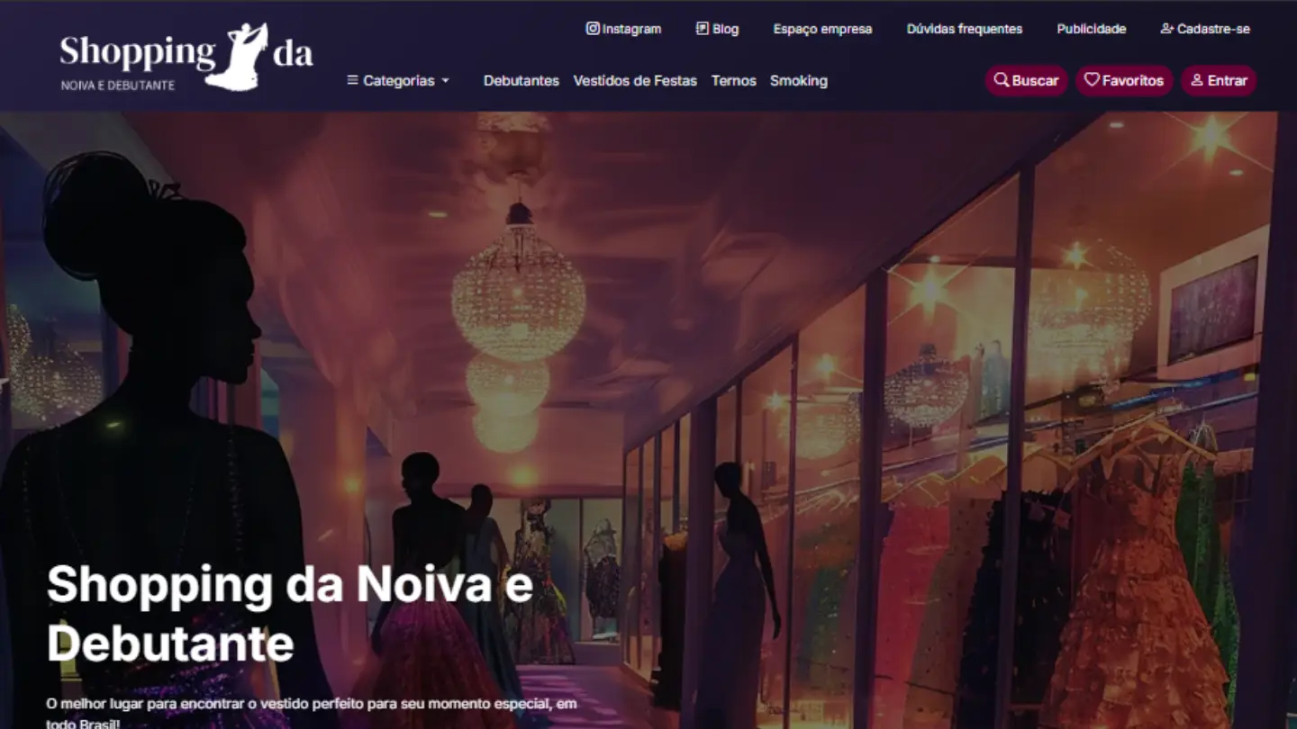 Shopping da Noiva e Debutante